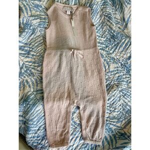 NWT Barefoot Dreams CozyChic long romper, $118 12-18 months A17